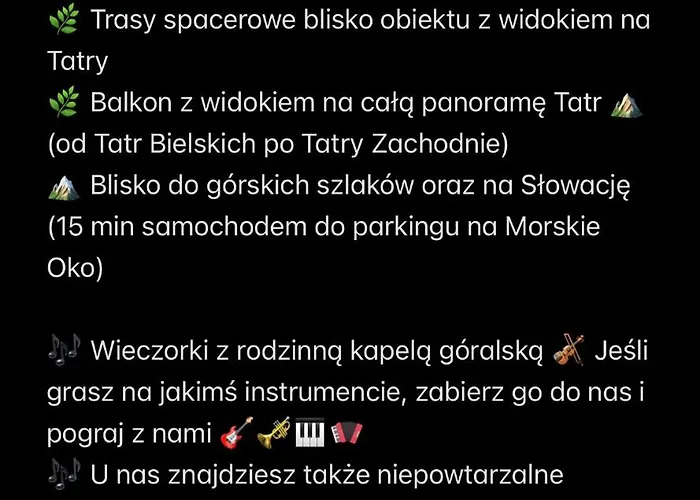 Rum i privatbostad Muzyczny Dworek
